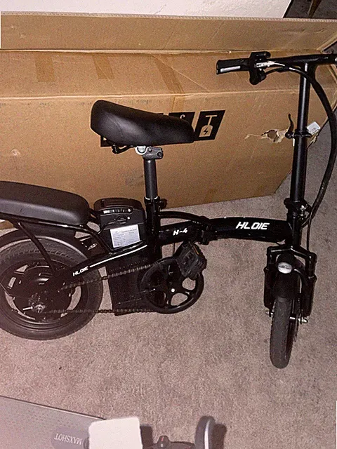2 ebikes (other still in box) 25 mph top speed